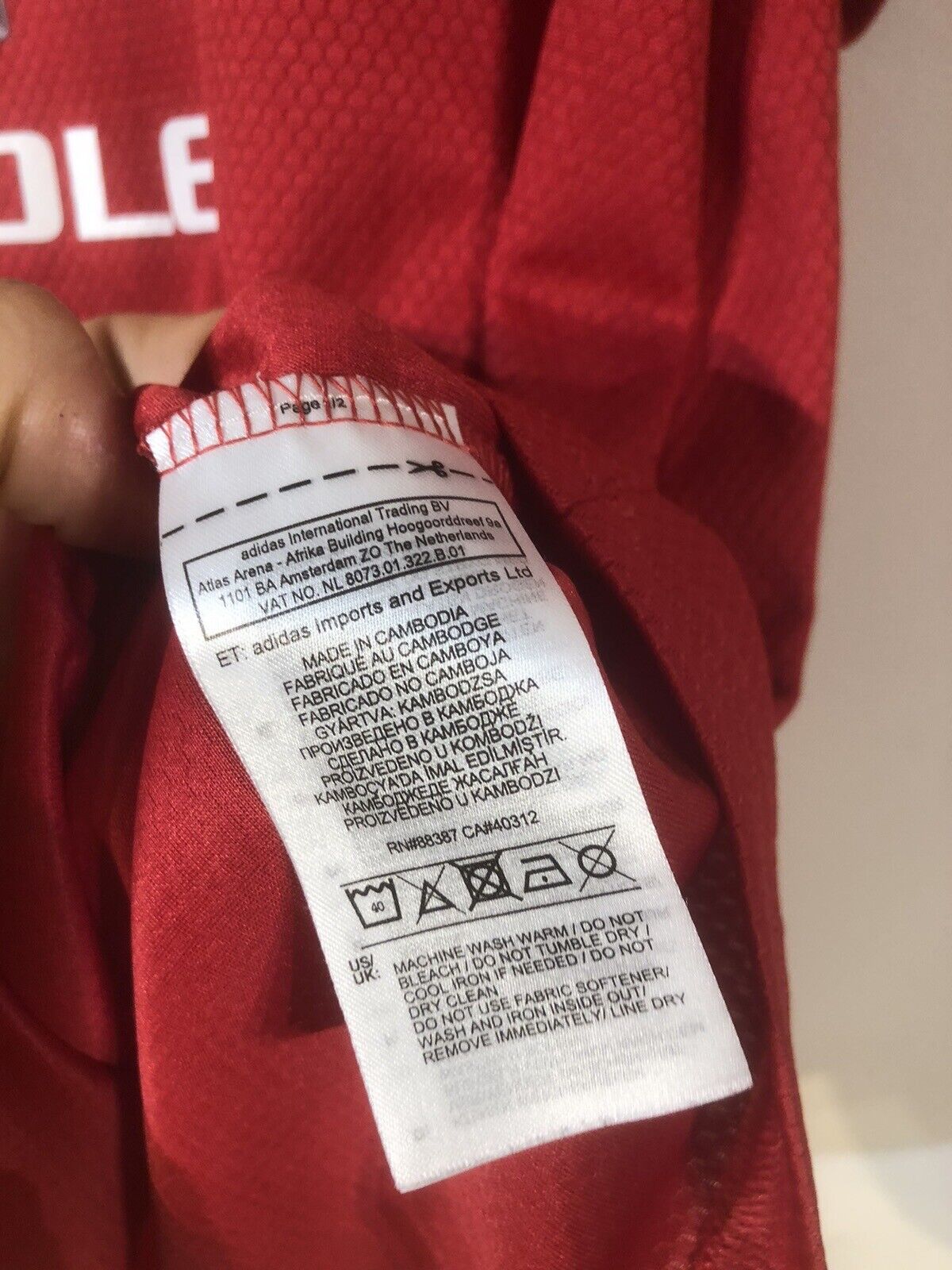 Shaw #23 Manchester United Medium 2019/20 Home Shirt Excellent Condition