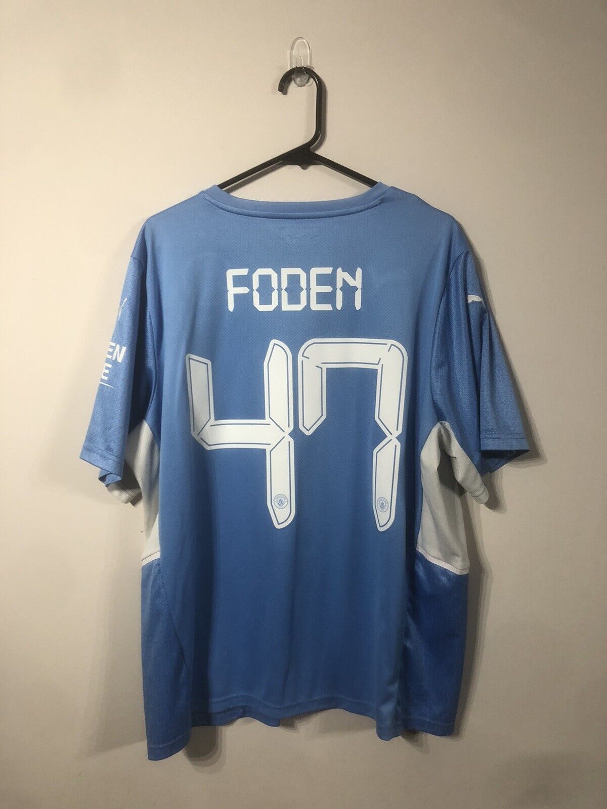 Foden #47 Manchester City 2021/22 2XL Home PUMA Shirt Very Good Condition