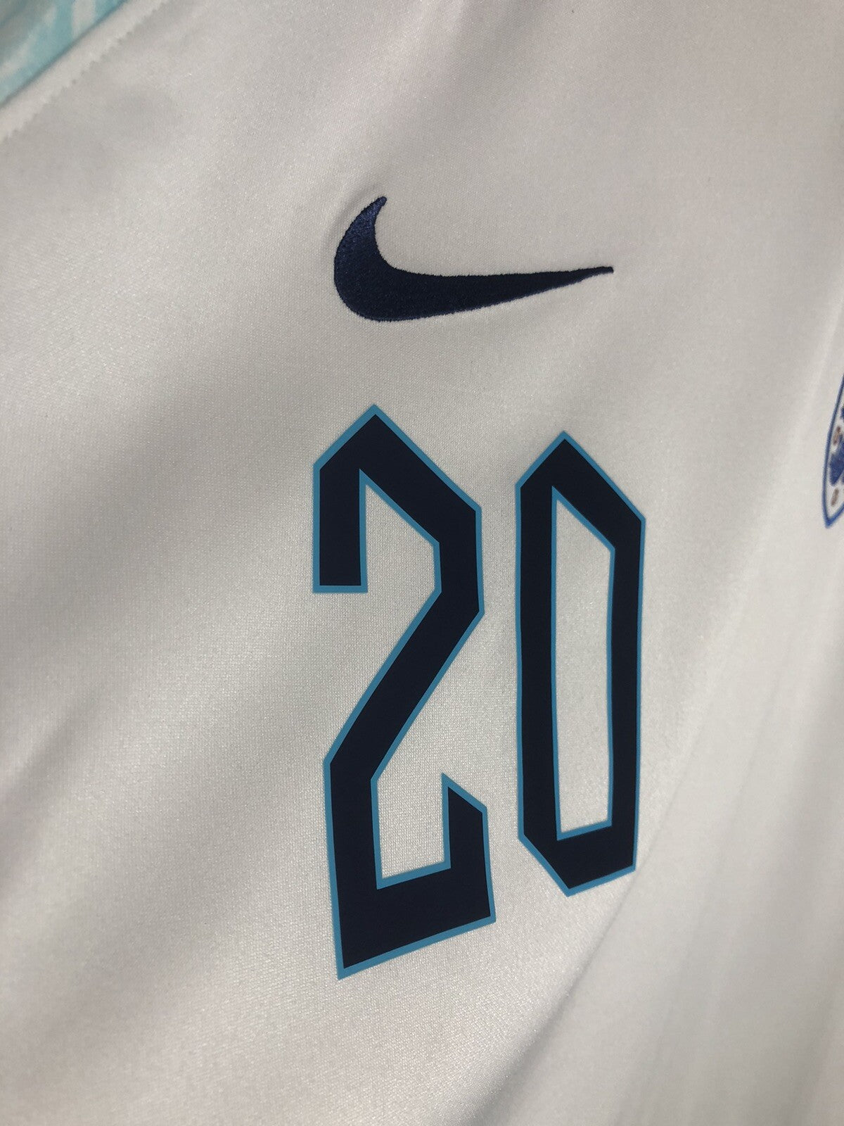 England Foden #20 2022 XL Home Shirt Excellent Condition DN0687-100