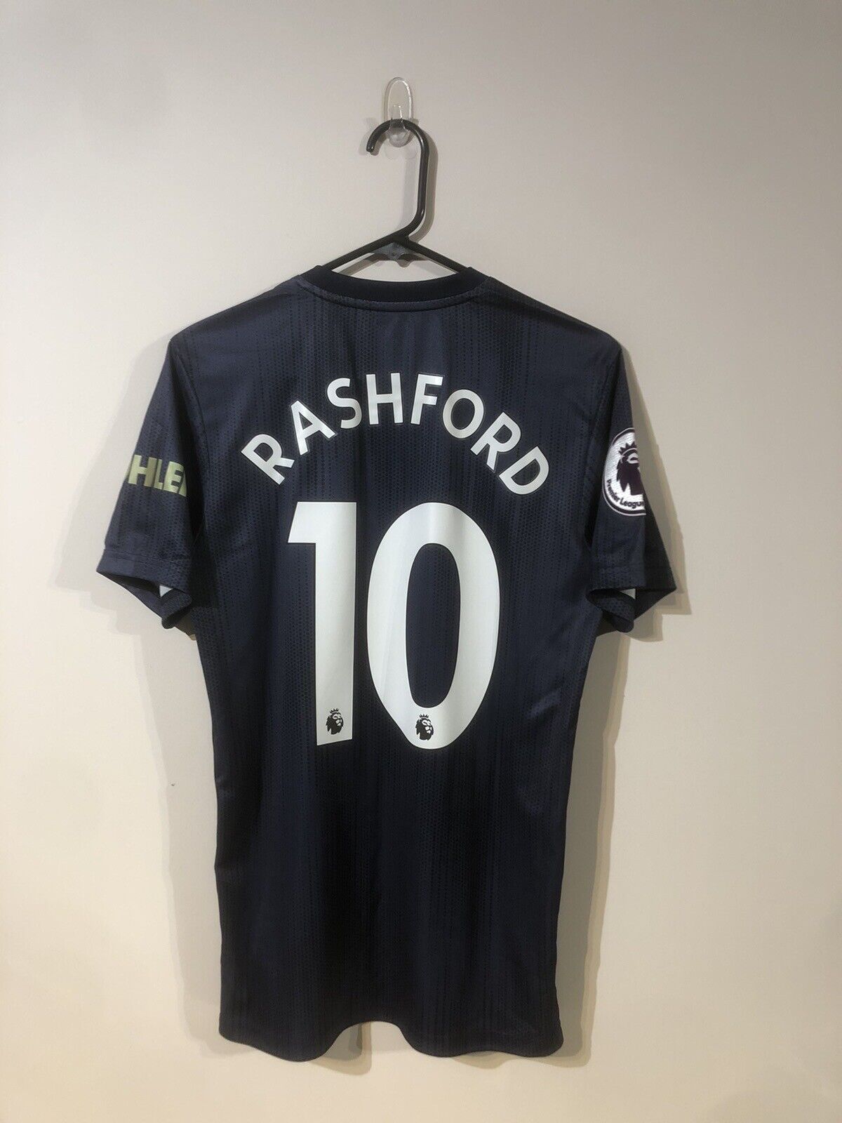 Rashford #10 Manchester United 2018/19 3rd Small Shirt Adidas Excellent Condit