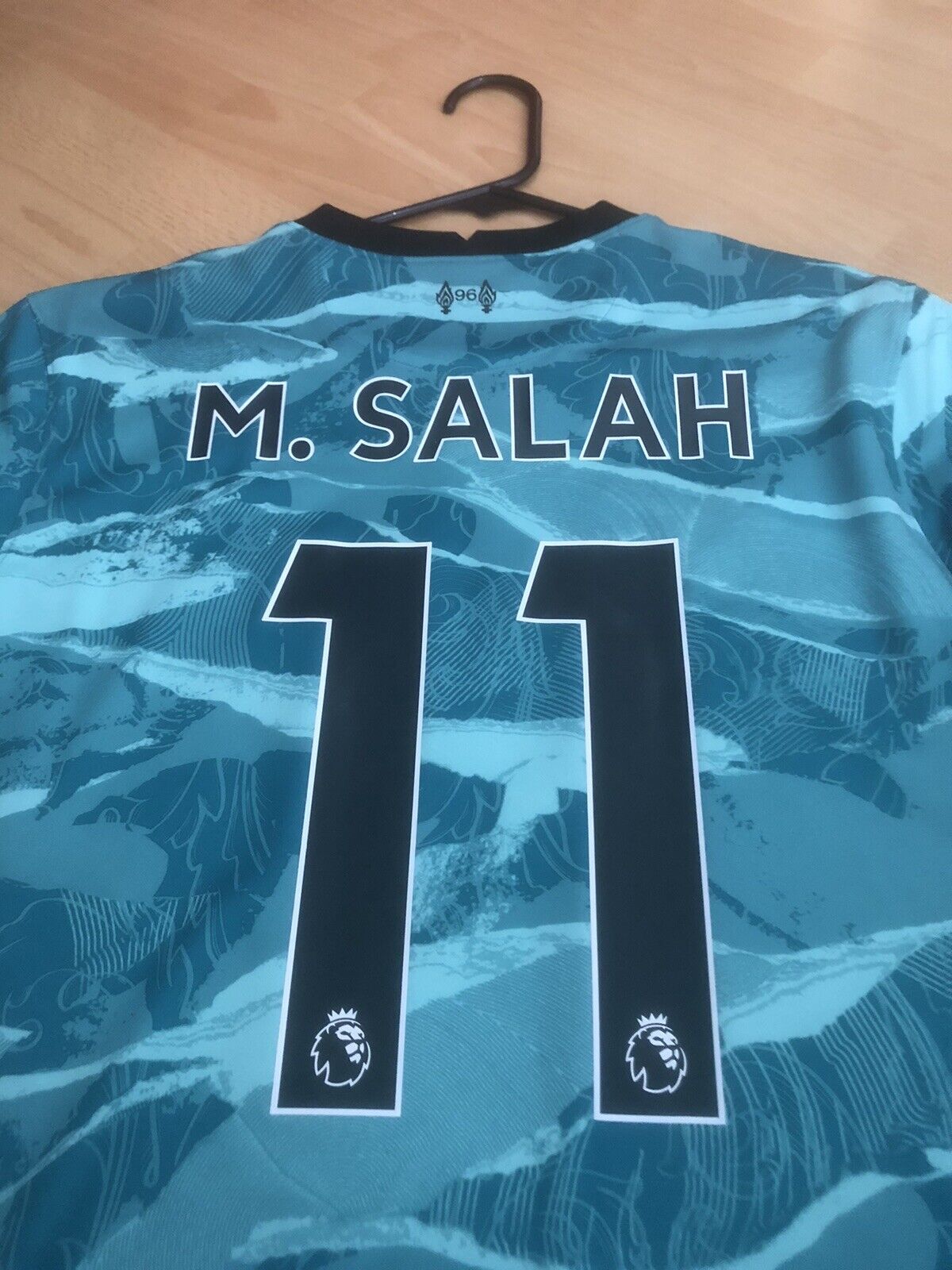 M Salah 11 Liverpool Medium 2020 21 Away Nike Excellent Condition Cz2635 354