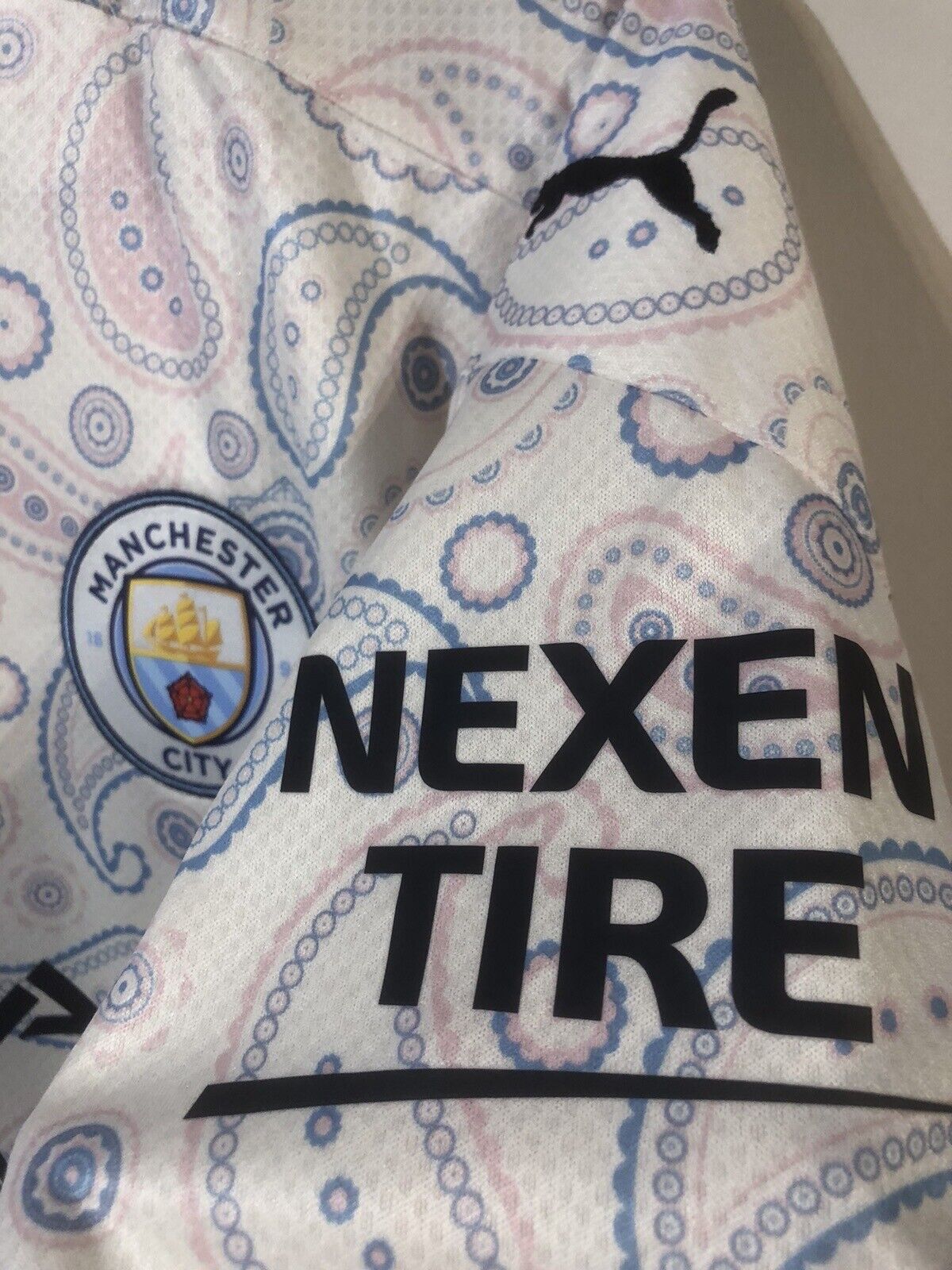 Rodrigo #16 Manchester City 2020/21 Medium 3rd Shirt Puma Excellent Condition