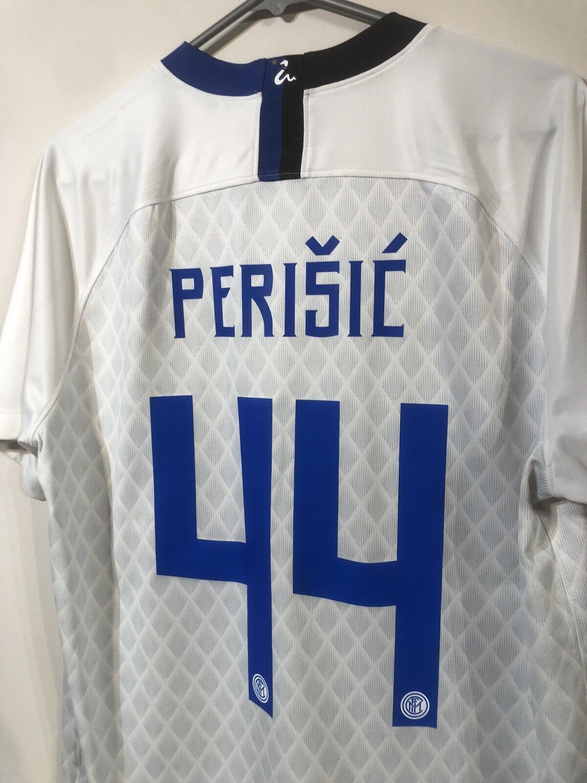 Peresic #44 Inter Milan 2018/19 Away Large Football Shirt Nike Excellent Conditi