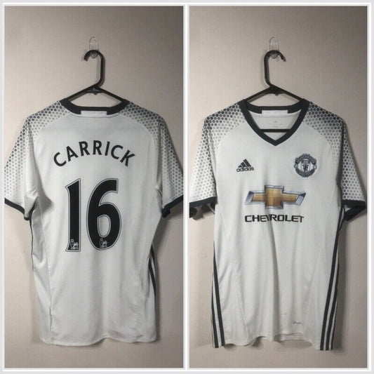 Carrick #16 Manchester United 2016/17 Medium 3rd Shirt Very Good Conditio AI6690