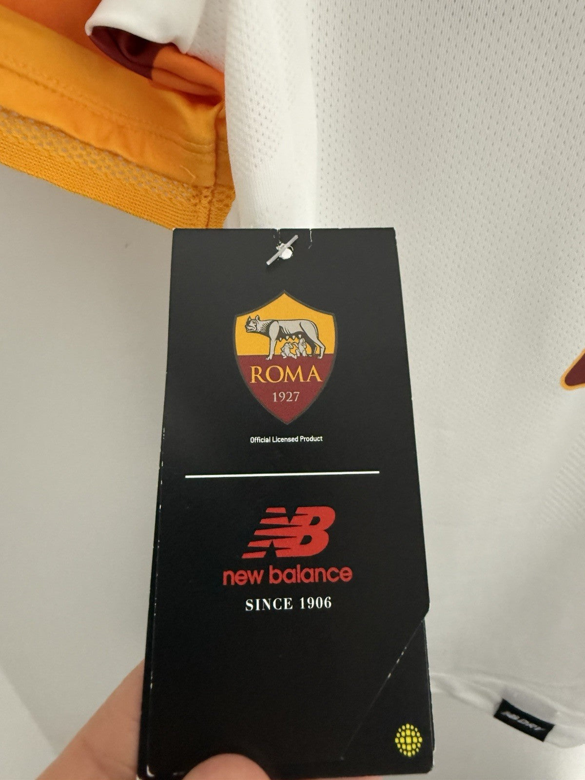 AS Roma Pellegrini #7 2021/22 Large Away Shirt New Balance BNWT MT130216