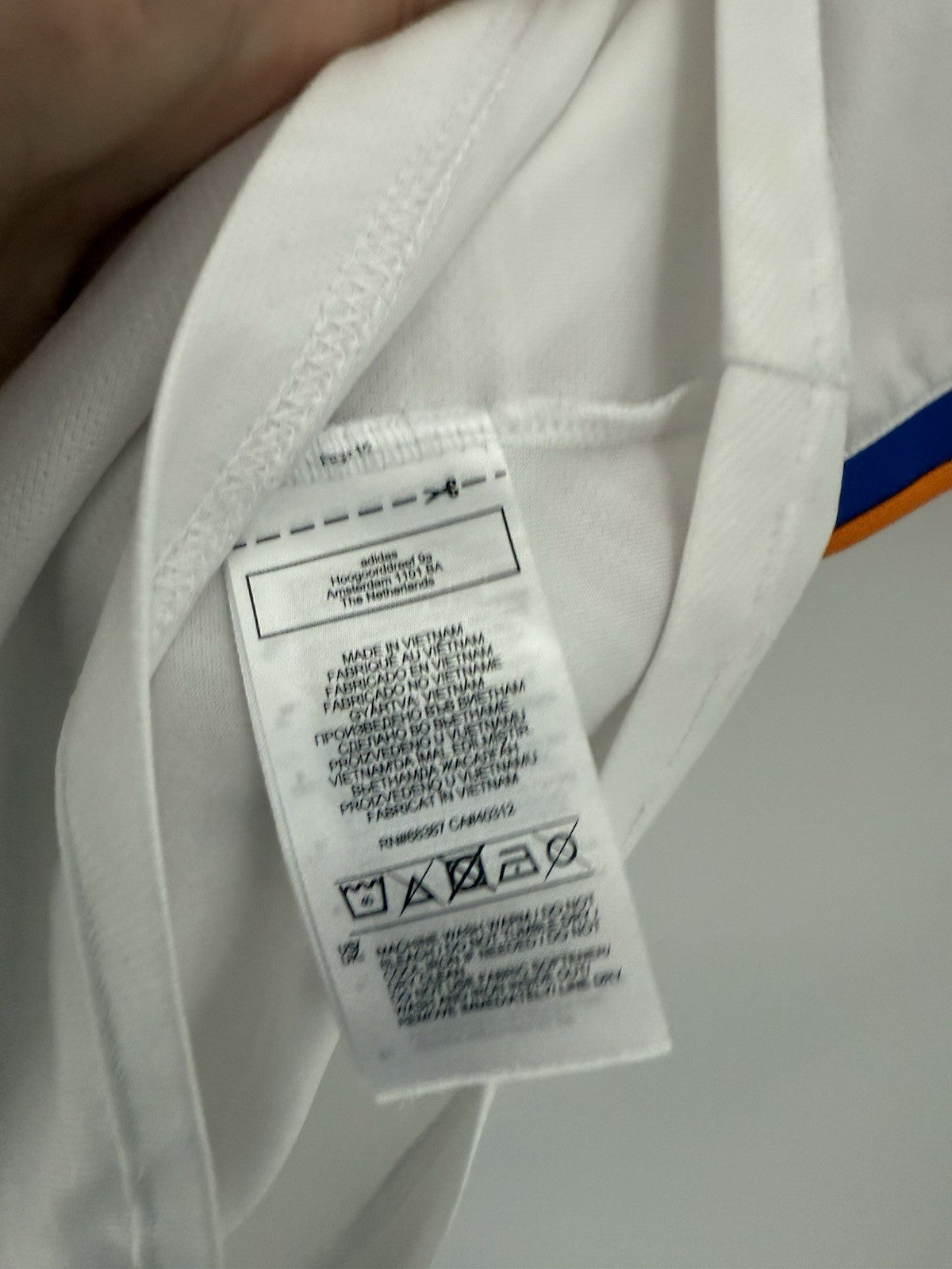 Real Madrid Vini Jr #20 2021/22 Small Home Shirt Adidas Excellent Condition