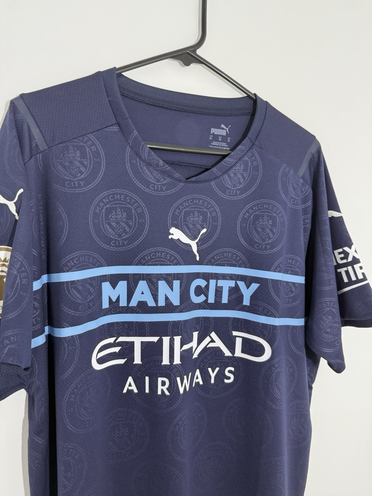 Manchester City Foden #47 2021/22 XL 3rd Shirt Puma BNWT 759219-03