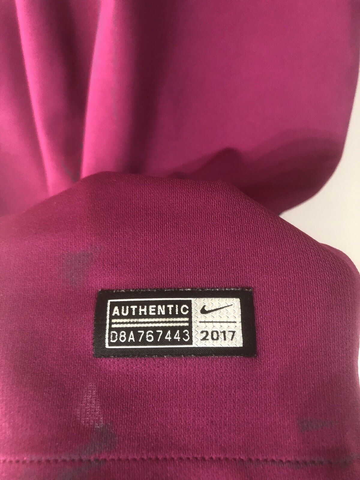 Silva #21 Manchester City 2017/18 Large Away Shirt Exc Condition 847260-667