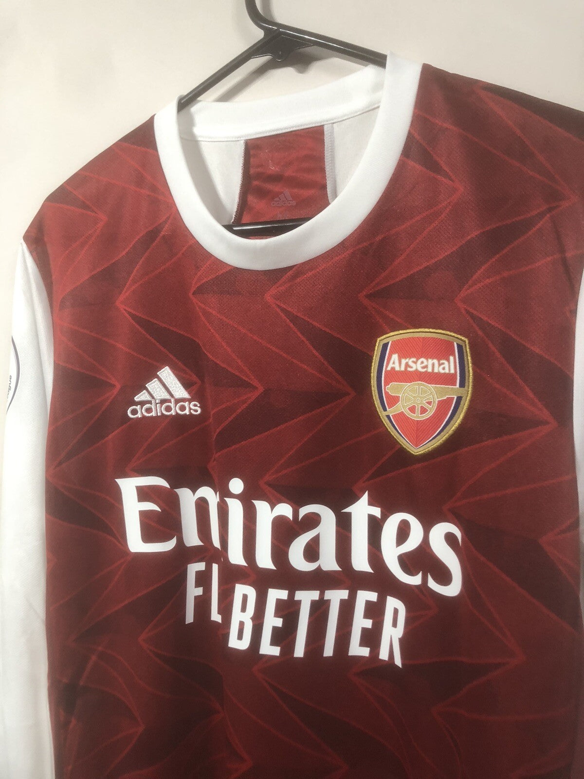Arsenal Xhaka #34 2020/21 Medium LS Home Shirt Adidas BNWT FH7814