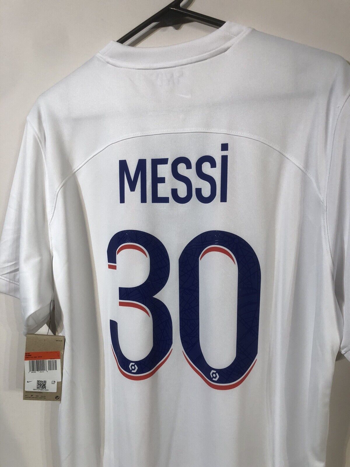 Messi #30 Paris St Germain 2022/23 Large Away Shirt Nike Excellent Condition