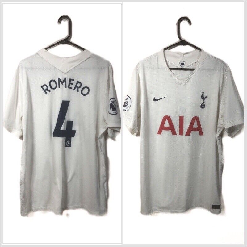Romero 4 Tottenham Hotspur 2021 22 Xl Home Shirt Excellent Condition Cv7918 101
