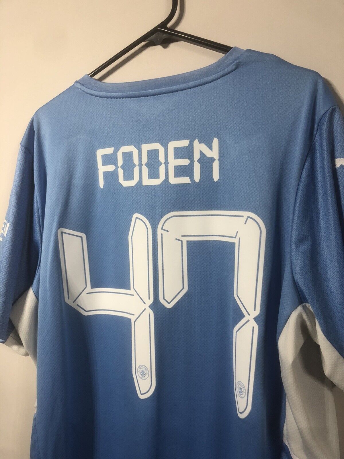 Foden #47 Manchester City 2021/22 2XL Home PUMA Shirt Very Good Condition