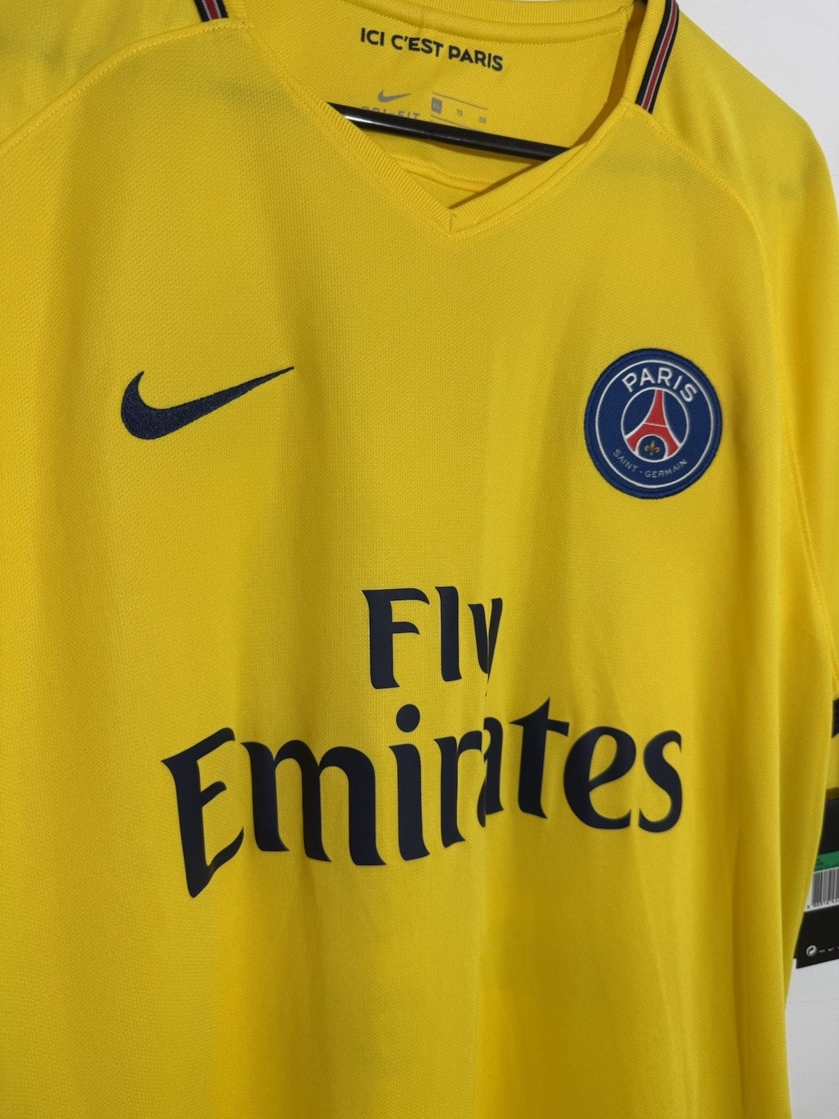 PSG Neymar Jr #10 2018/19 XL Away Shirt Nike BNWT 847268-720