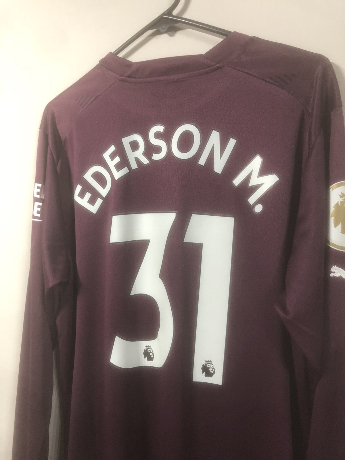 Manchester City Ederson M. #31 2022/23 Treble Large Home GK BNWT 765746-97