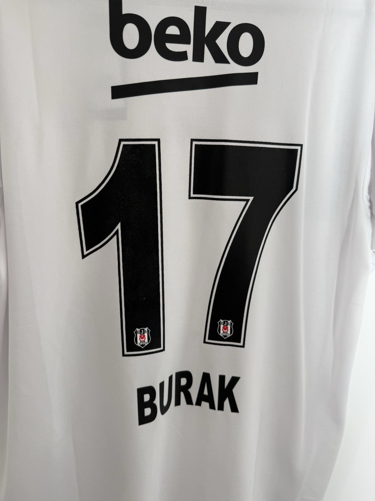 Besiktas B. Yilmaz #17 2019/20 XL Home Shirt BNWT DX3707