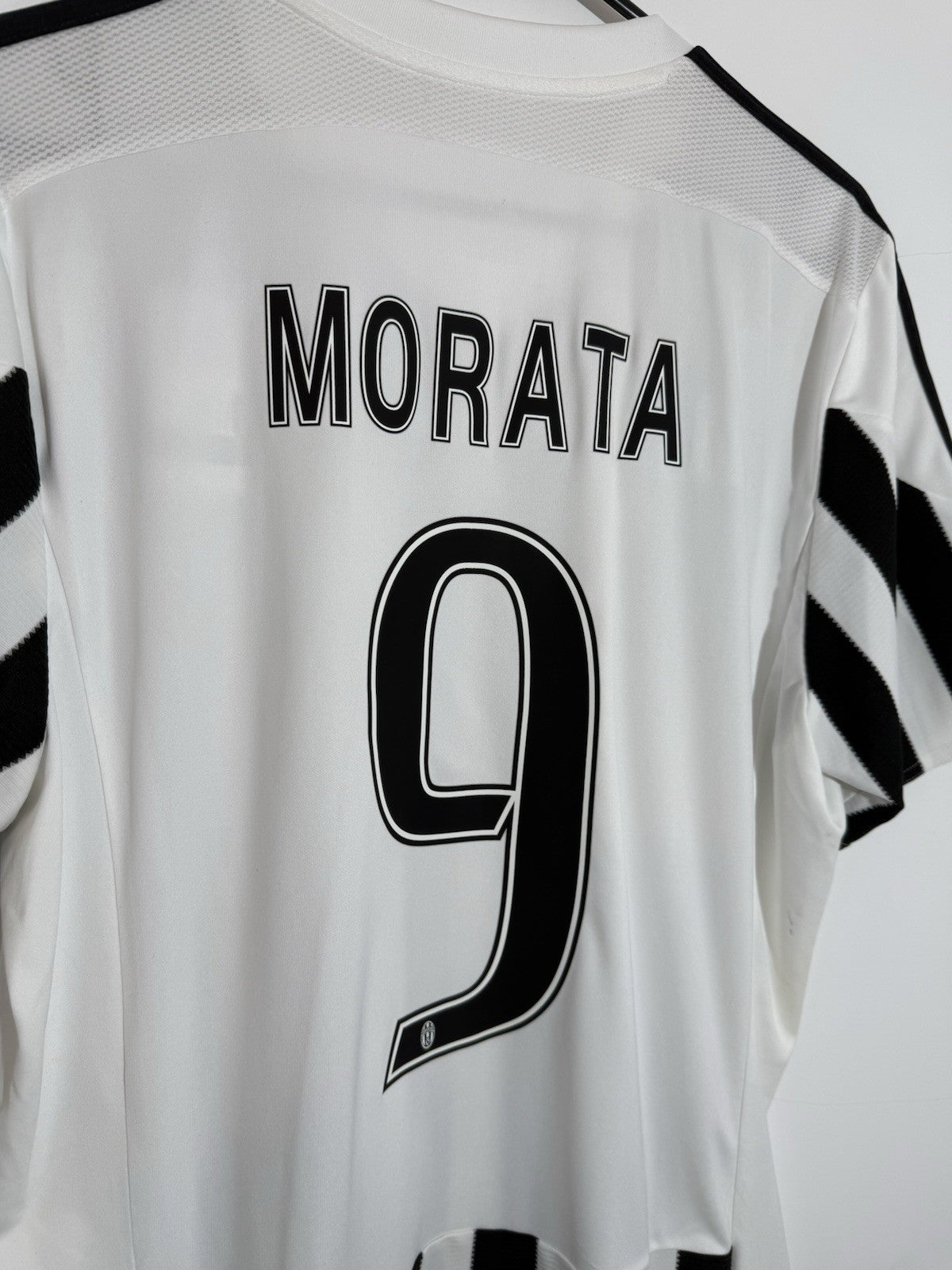 Juventus Morata #9 2015/16 Large Home Shirt Adidas BNWT AA0336