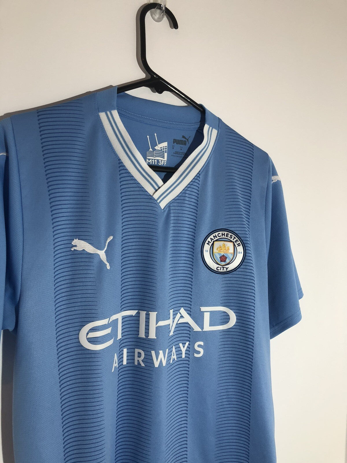 Manchester City Stones #5 2023/24 Medium Home Excellent Condition 770438-01