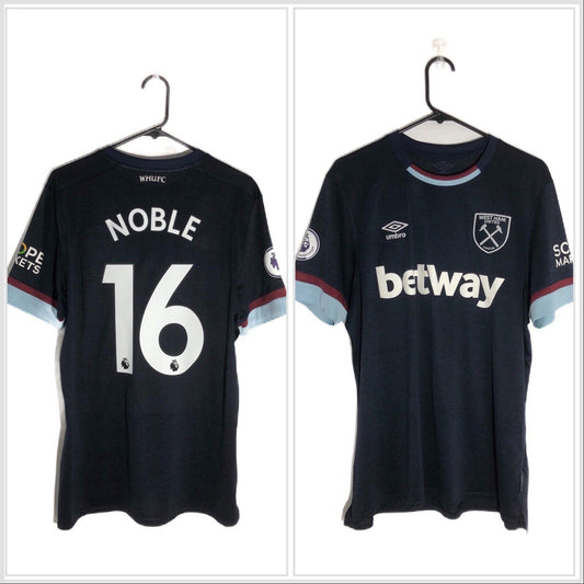Noble 16 West Ham United 2021 22 Large 3rd Shirt Umbro Excellent Condition