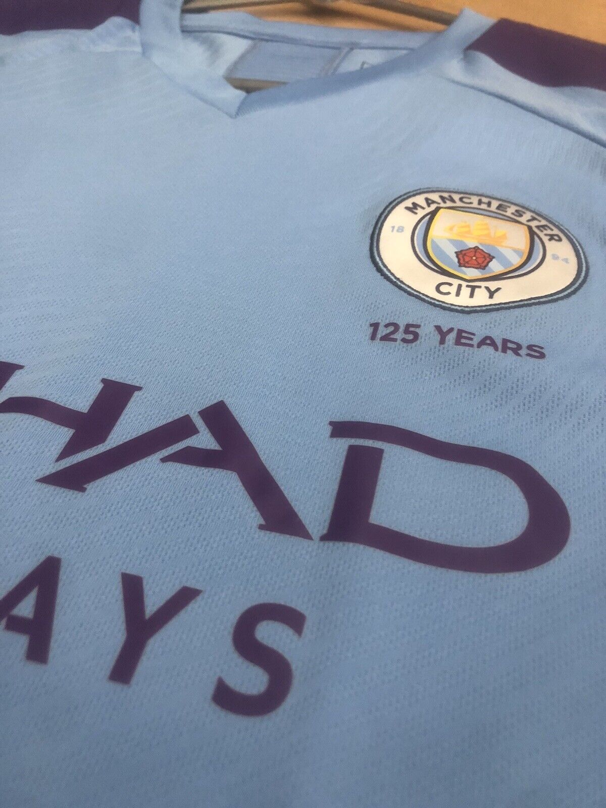 Silva 21 Manchester City 2019 20 Xl Home Shirt Excellent Condition 755586 01