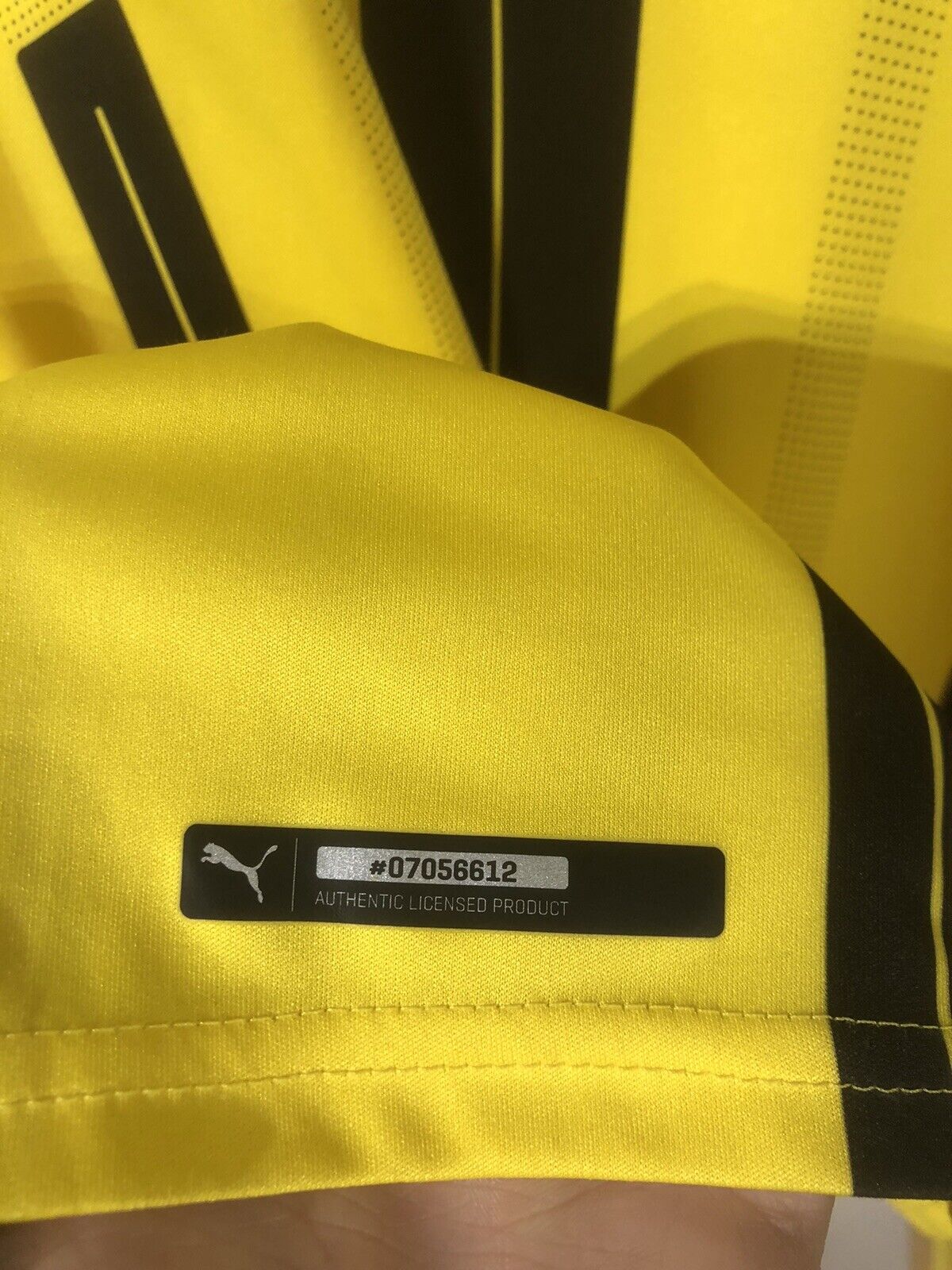 Pulisic #22 Borussia Dortmund 2016/17 Medium Home Shirt Puma Mint Condition