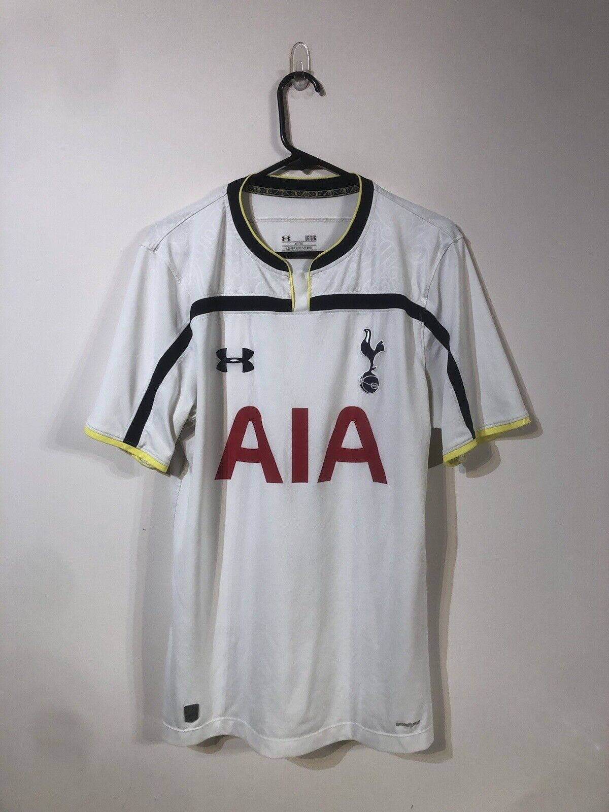 Son #7 Tottenham Hotspur 2014/15 Large Home Shirt UA Very Good Condition