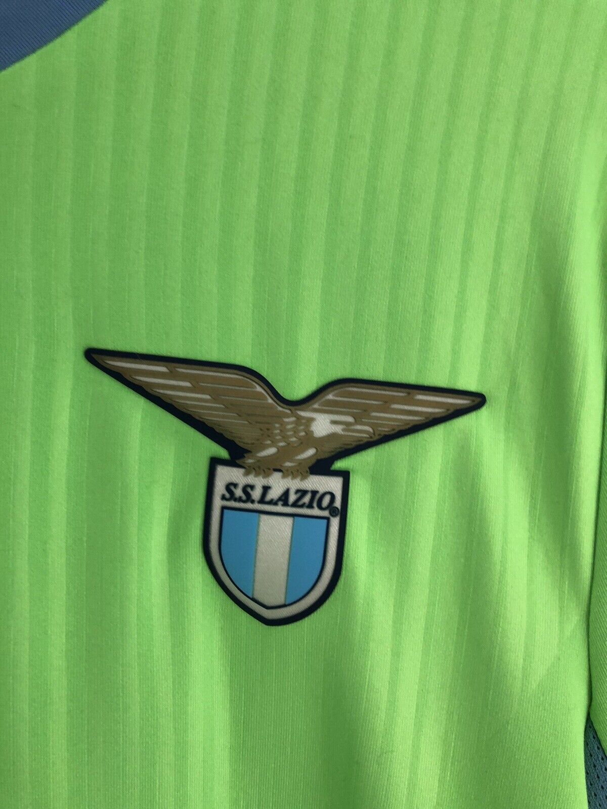 Lazio 2019 20 Away Large Shirt Macron Excellent Condition