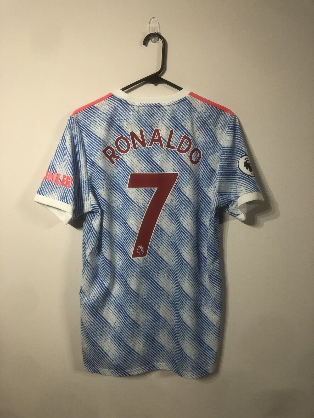 Ronaldo #7 Manchester United Medium 2021/22 Away Shirt Excellent Condition