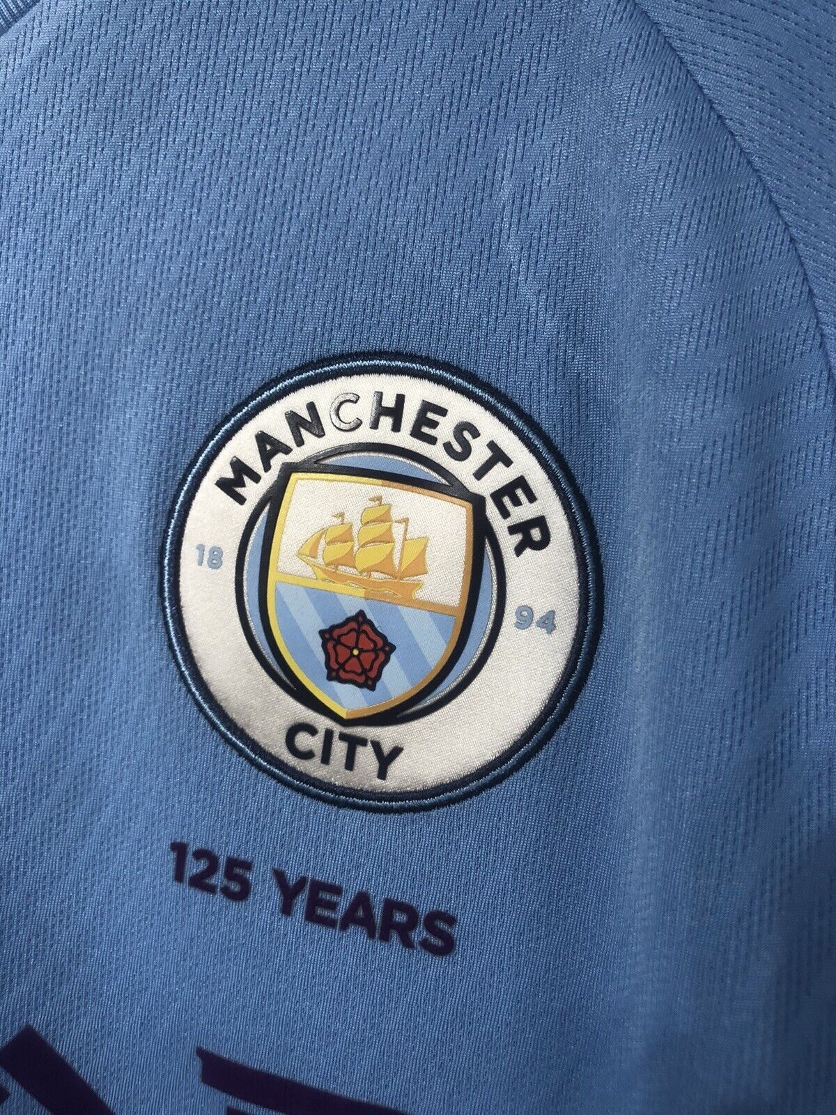 Silva #21 Manchester City 2019/20 Medium Home Shirt Puma Very Good Condition