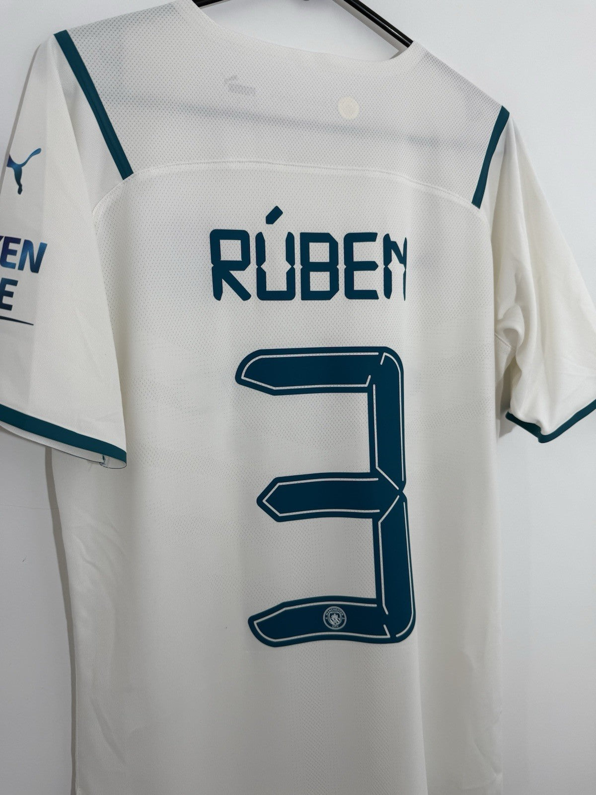 Manchester City Ruben #3 2021/22 XL Authentic Away Excellent Condition 759209-02