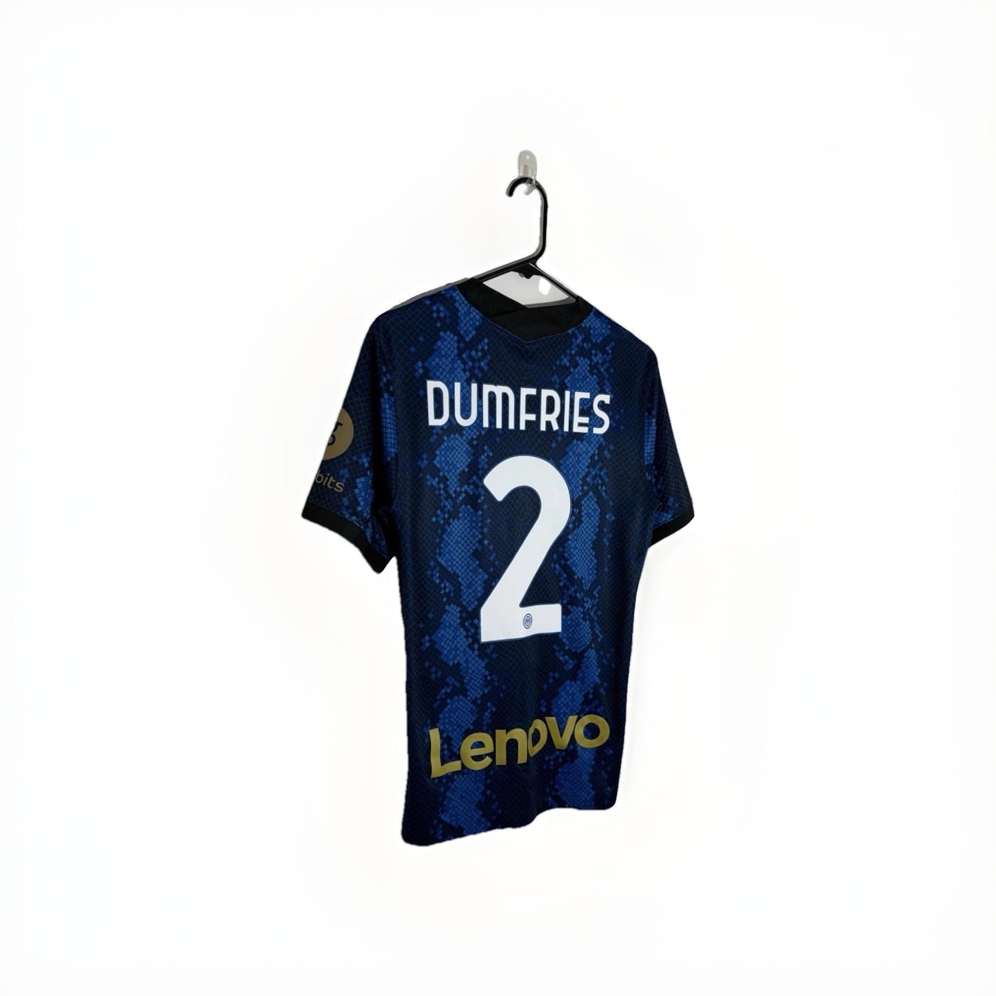 Inter Milan Dumfries #2 2021/22 Small Home Shirt Excellent Condition CV7900-414
