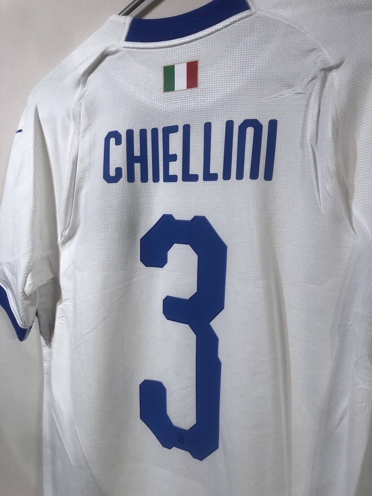 Chiellini #3 Italy 2018 Home X-Large Football Shirt Puma BNWT