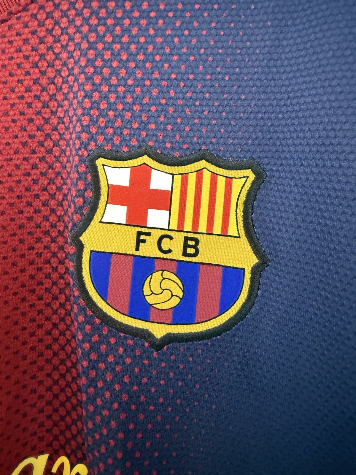 Barcelona 2012/13 XL Long Sleeve Home Nike BNWT 478324-410