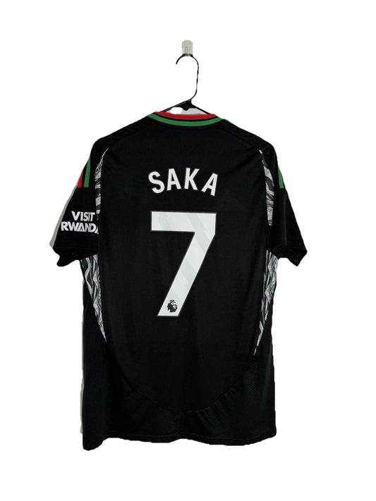 Arsenal Saka #7 2024/25 Large Away Shirt Excellent Condition IT6148