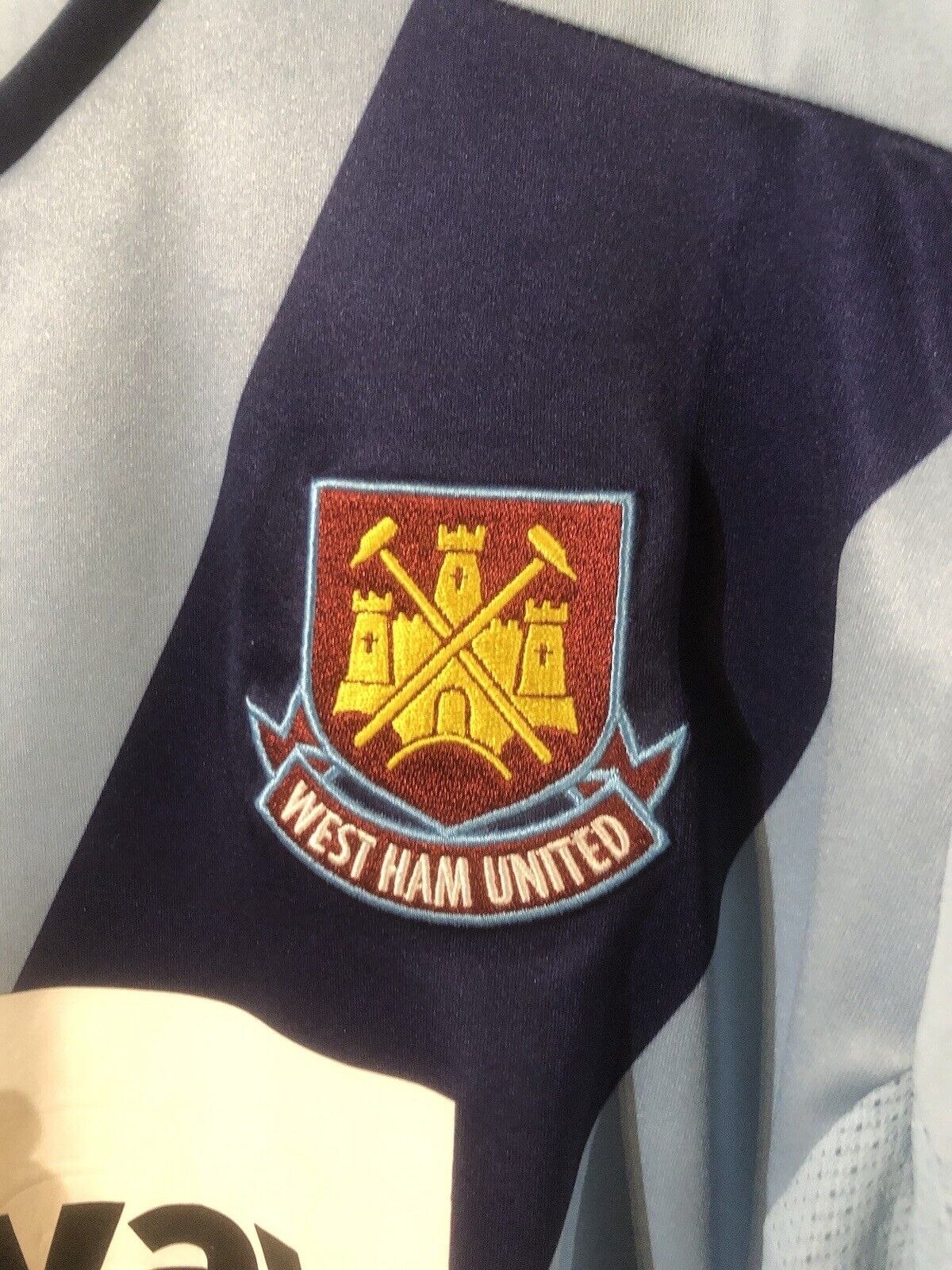 Downing #11 West Ham United 2014/15 Large Away Football Shirt Excellent Conditio