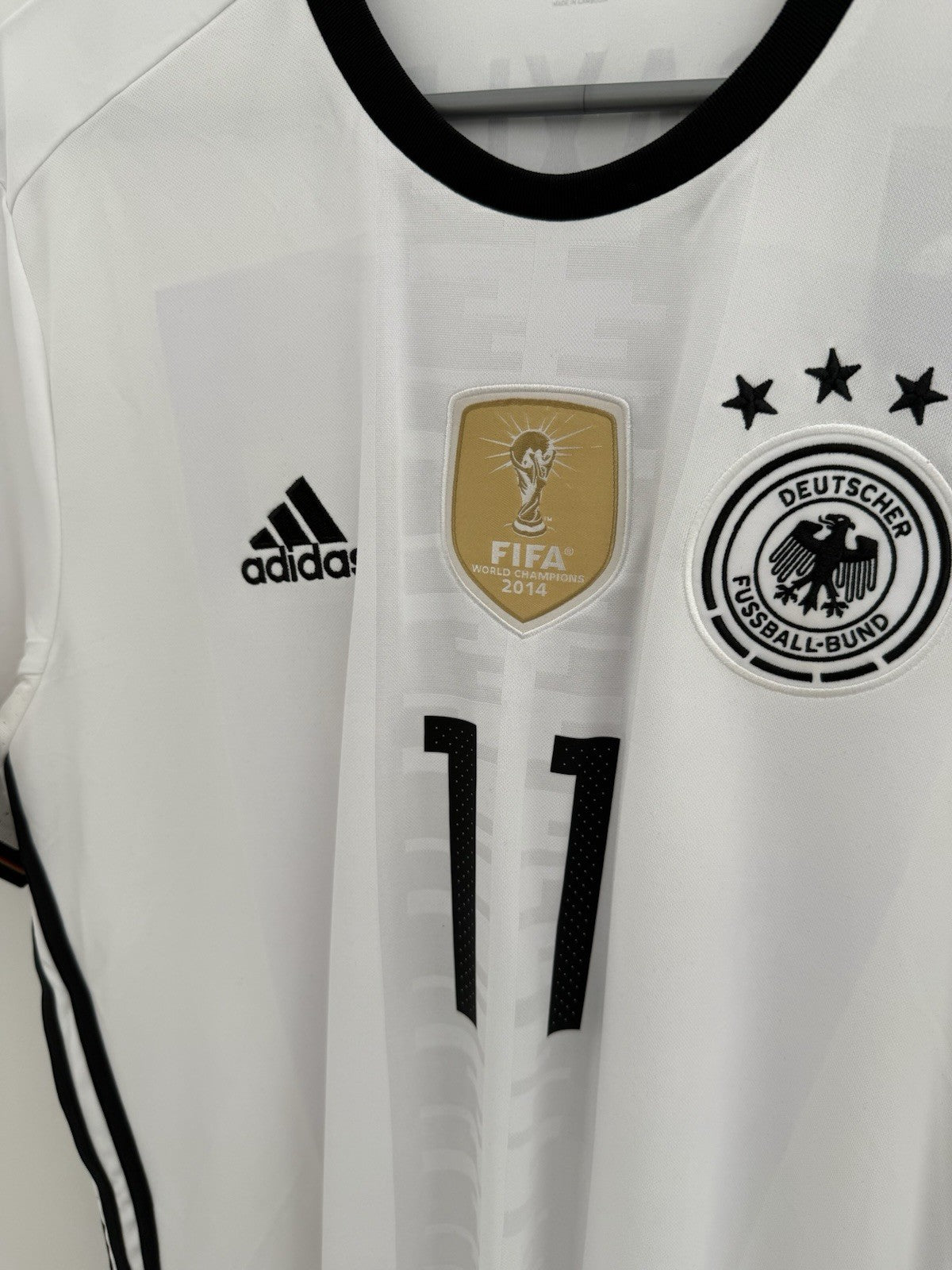 Germany Draxler #11 Euro 2016 Large Home Shirt Adidas BNWT AI5014