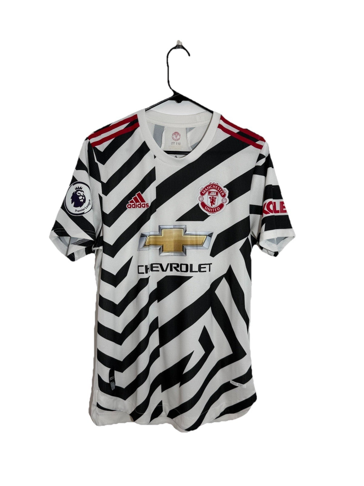 Man United Rashford #10 2020/21 Medium 3rd Authentic Very Good Condition FM4264