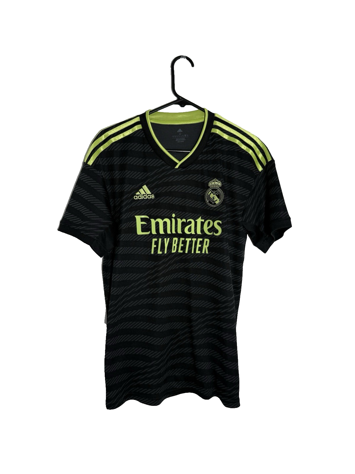 Real Madrid Alaba #4 2022/23 3rd Medium Shirt Adidas Excellent Condition HI1656