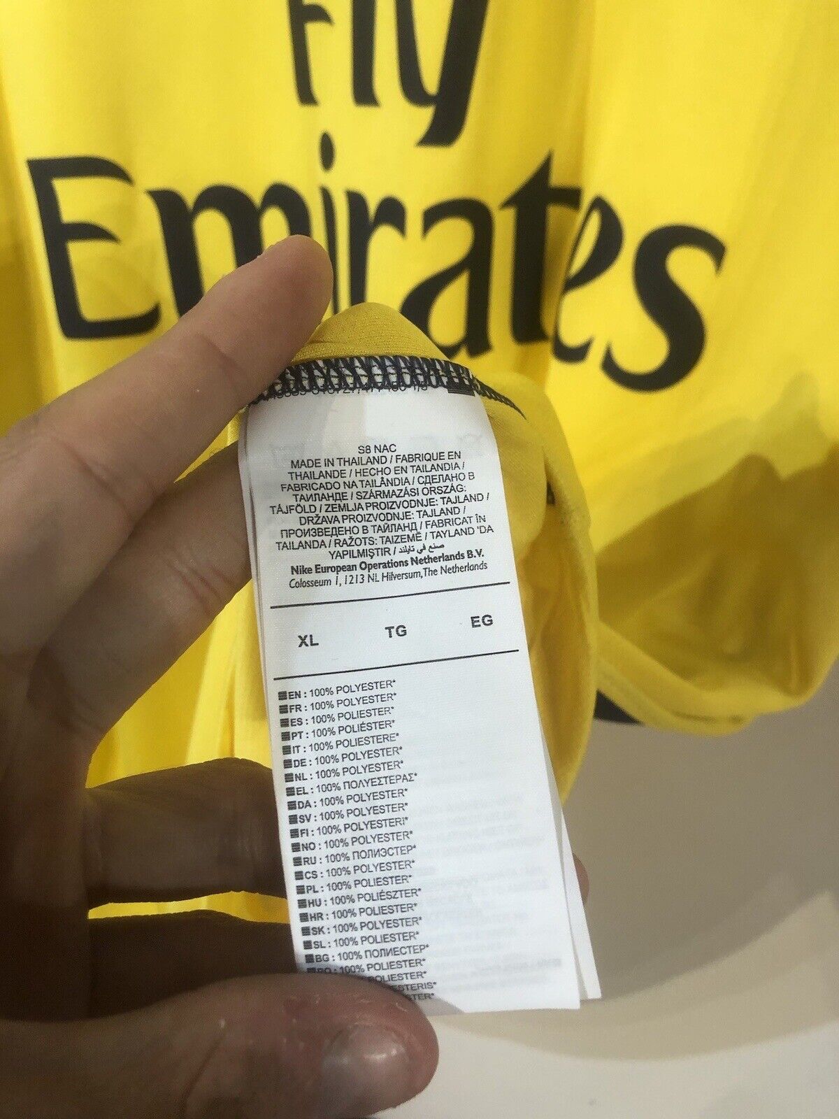 Neymar Jr #10 Paris St Germain 2018/19 X-Large Away Shirt BNWT