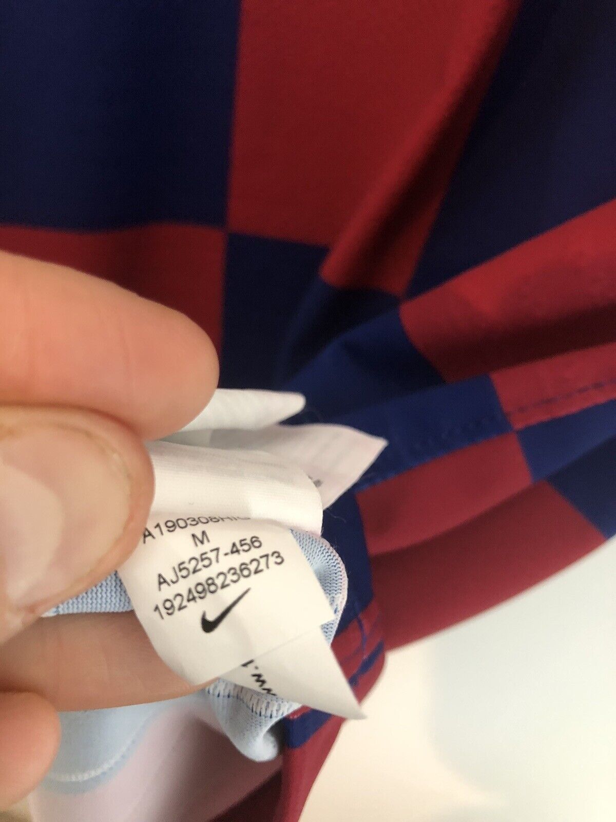 Suarez 9 Barcelona Vaporknit Medium 2019 20 Home Excellent Condition Aj5257 456