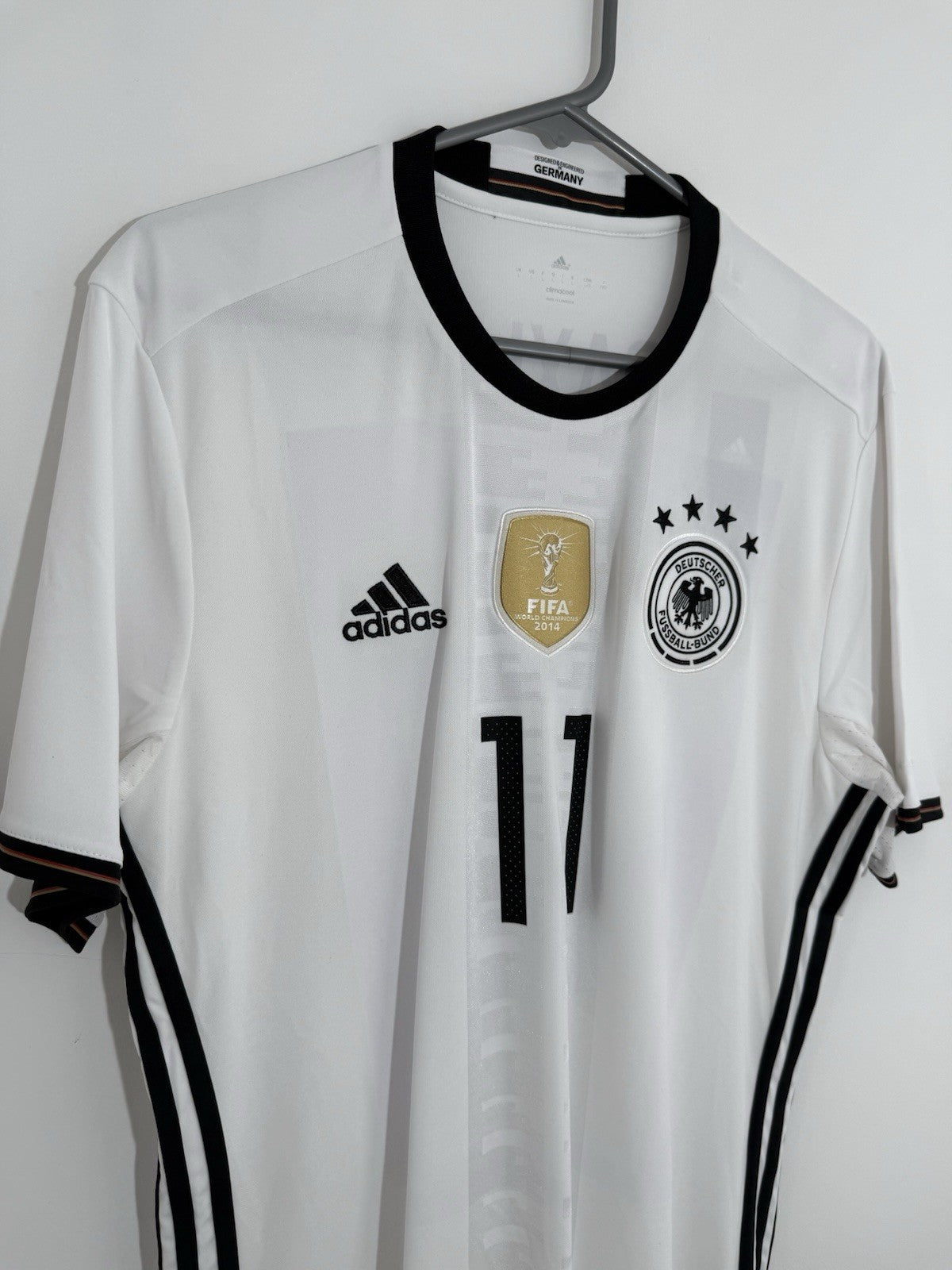 Germany Draxler #11 Euro 2016 Large Home Shirt Adidas BNWT AI5014
