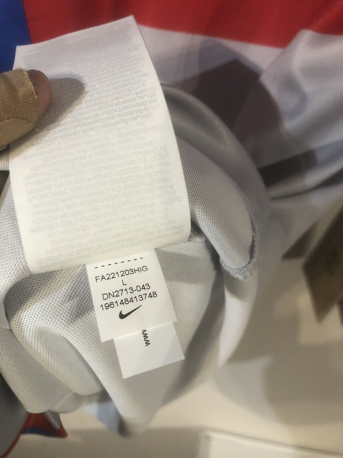 Lewandowski #9 Barcelona Euro 2022/23 3rd Large Football Shirt Nike BNWT