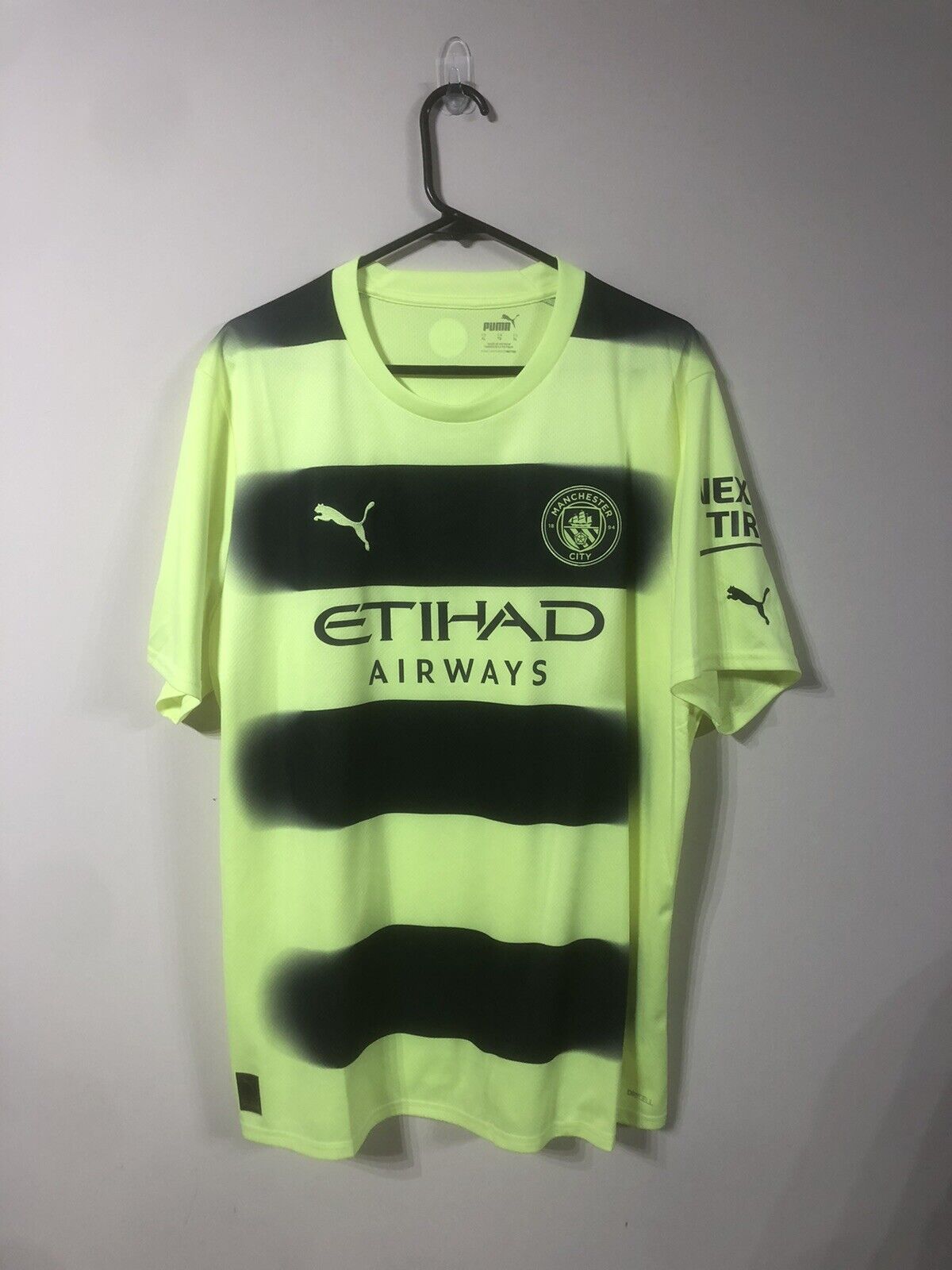 Haaland #9 Manchester City 2022/23 Treble XL 3rd Shirt Puma Excellent Condition