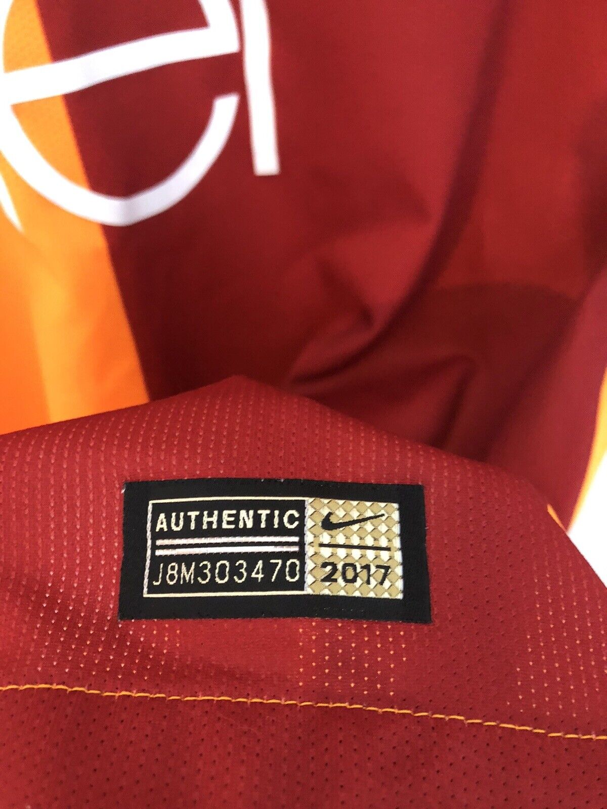 Galatasaray Medium Vaporknit Home 2017 18 Shirt Excellent Condition 850610 869