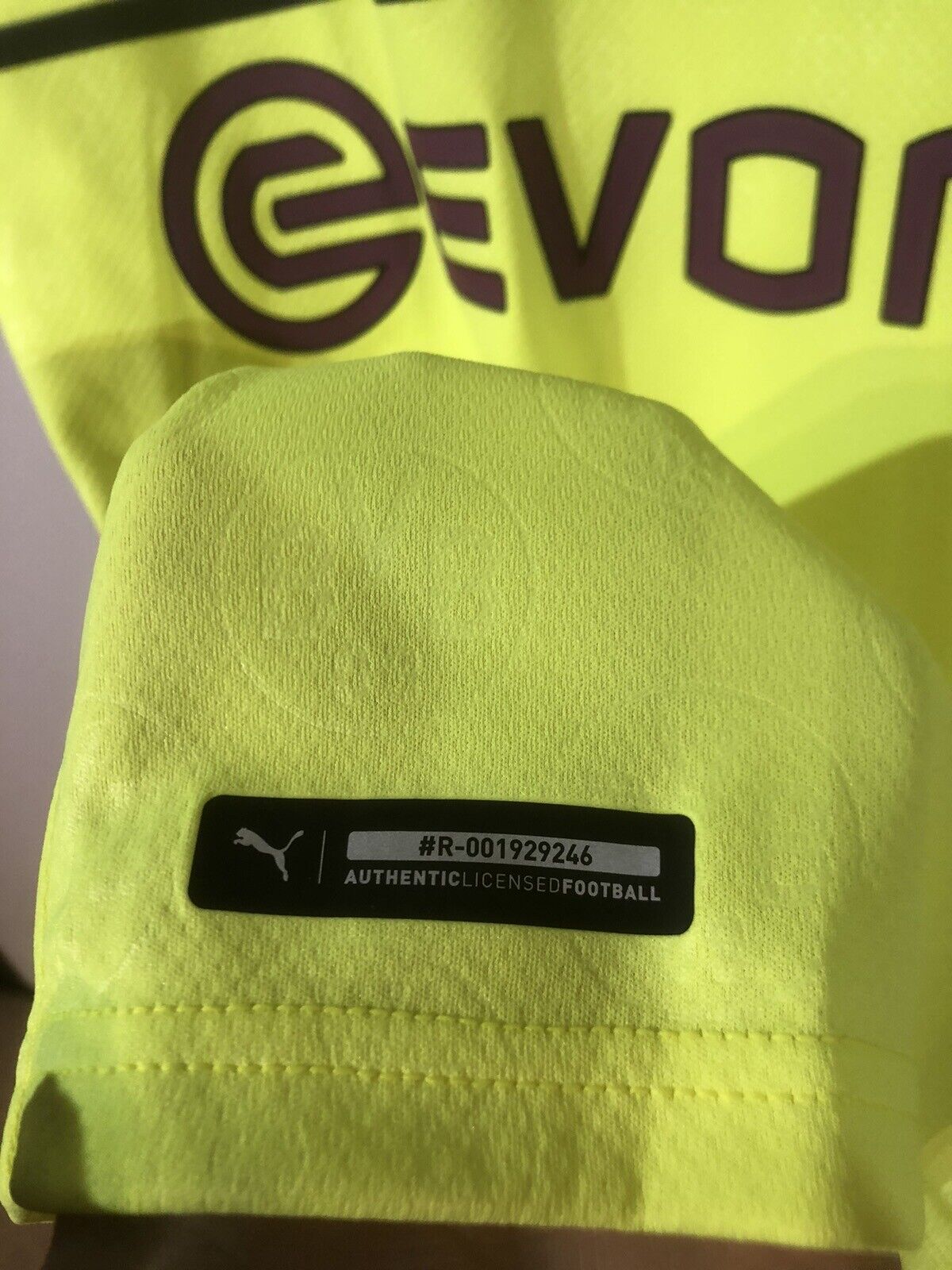 Haaland #9 Borussia Dortmund 2021/22 Large 3rd Football Shirt Puma BNWT