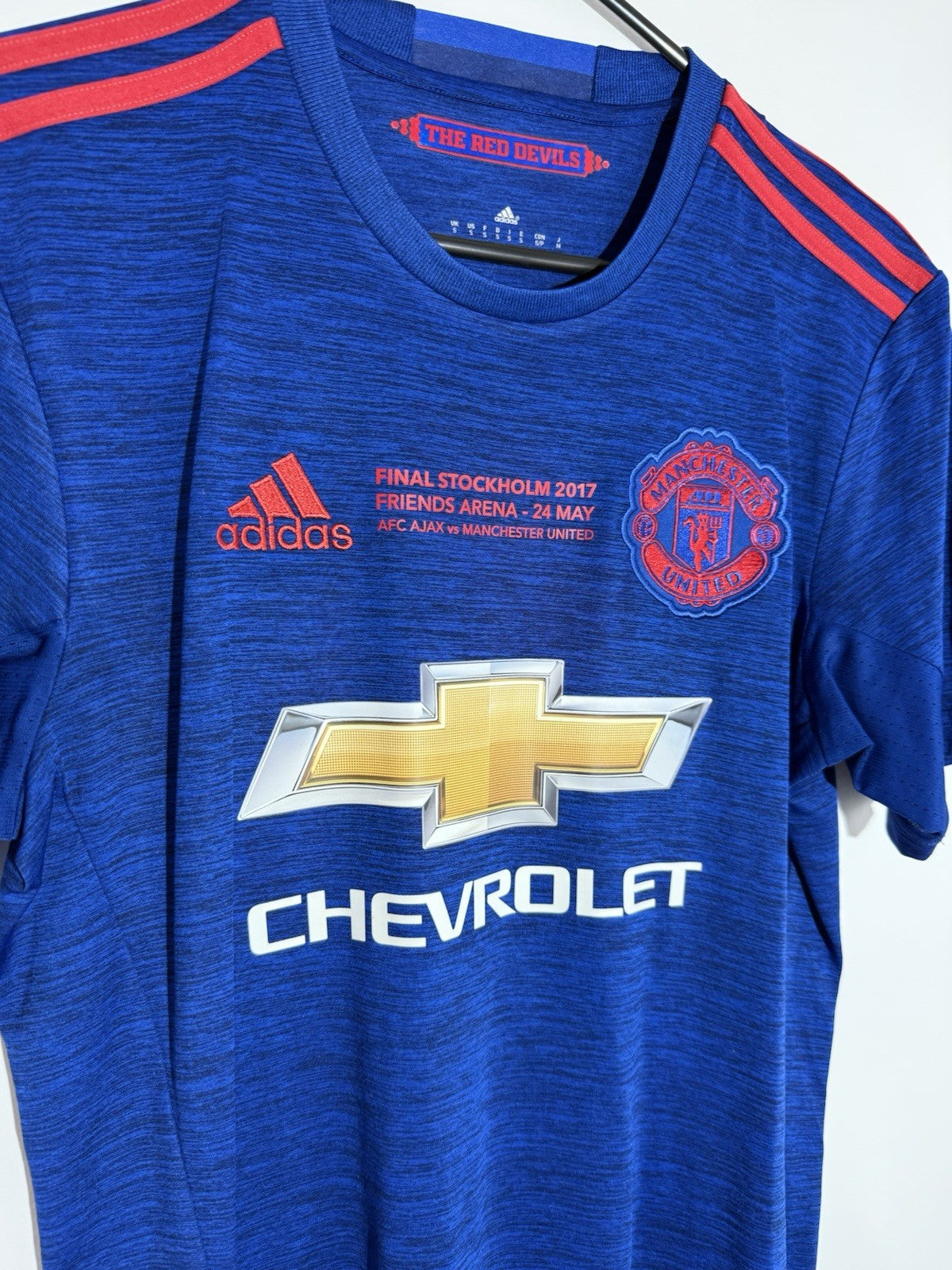 Man United 2016/17 Small Away Europa League Shirt Excellent Condition AI6704