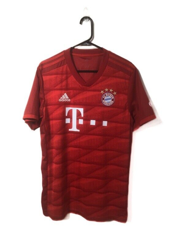 Lewandowski 9 Bayern Munich 2019 20 Large Home Shirt Excellent Condition Dw7410