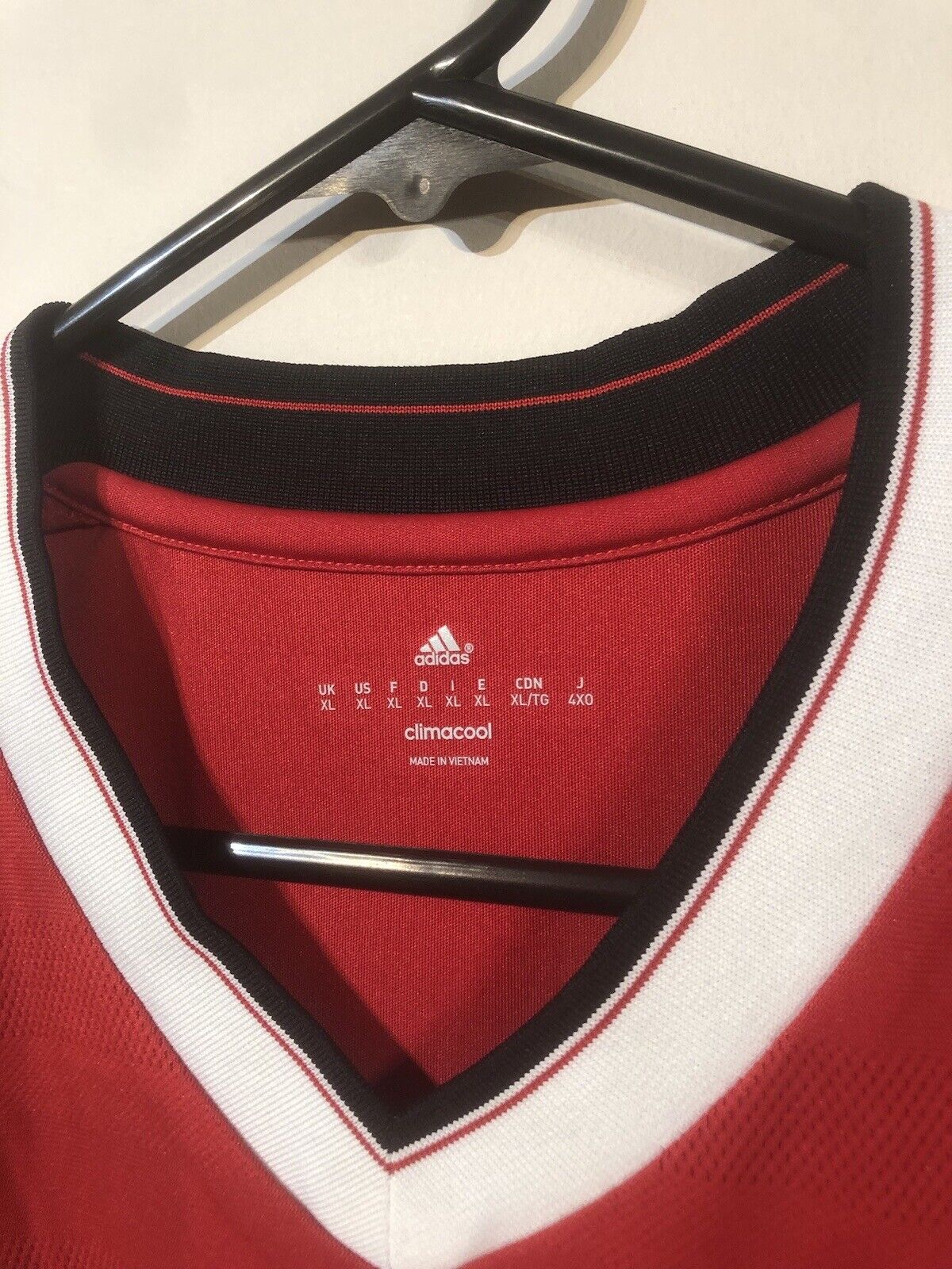 Manchester United Home X-Large 2015/16 Shirt Very Good Condition