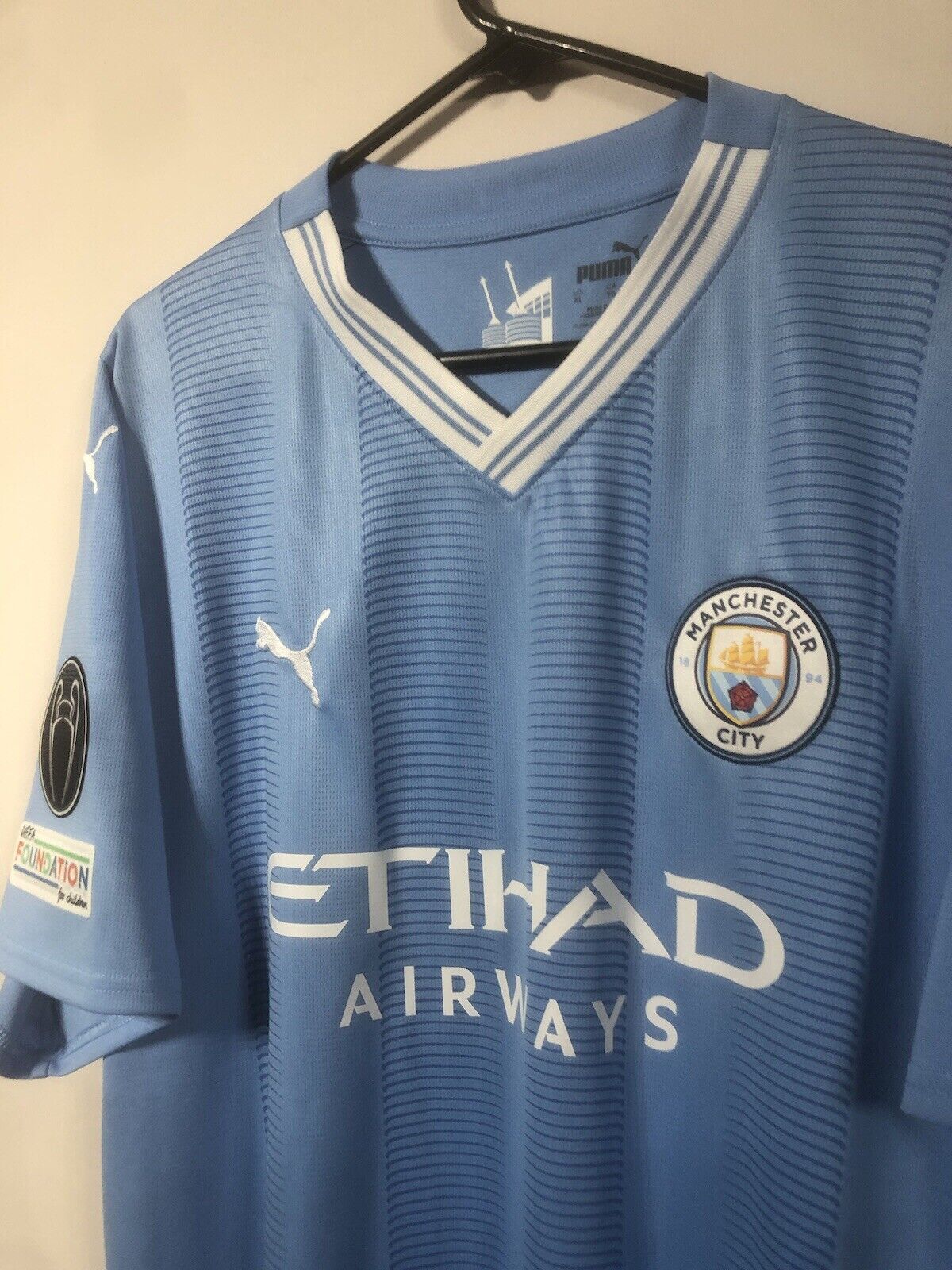 Grealish 10 Manchester City 2023 24 Xl Home Shirt Excellent Condition 770438 01