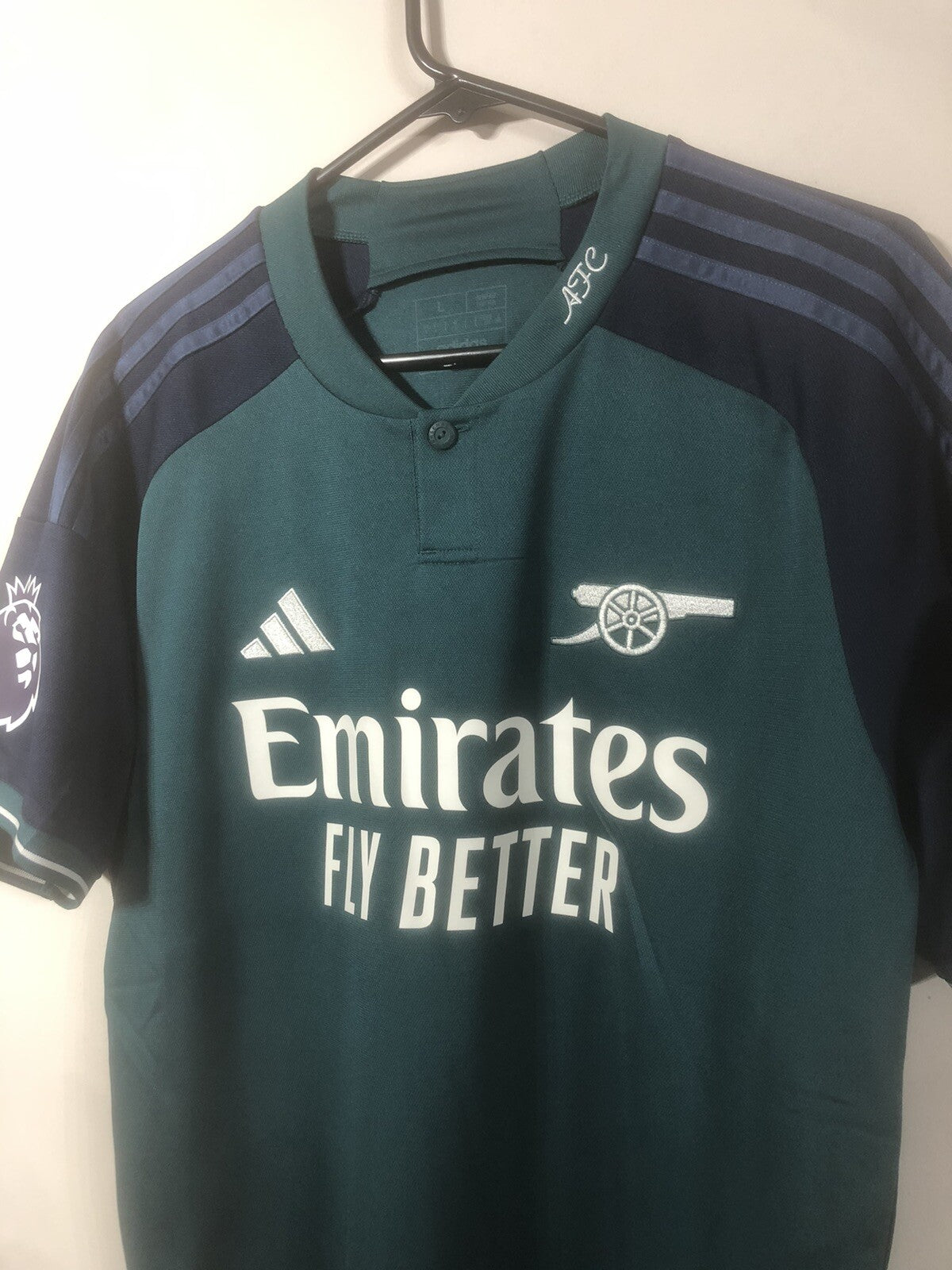 Arsenal Saka #72023/24 Large 3rd Shirt Adidas Excellent Condition HR6935