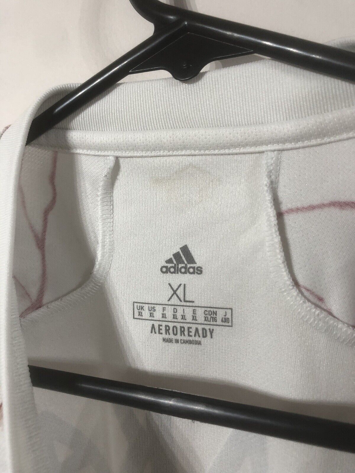 Saka #7 Arsenal 2020/21 XL Away Shirt Adidas Excellent Condition EH5815